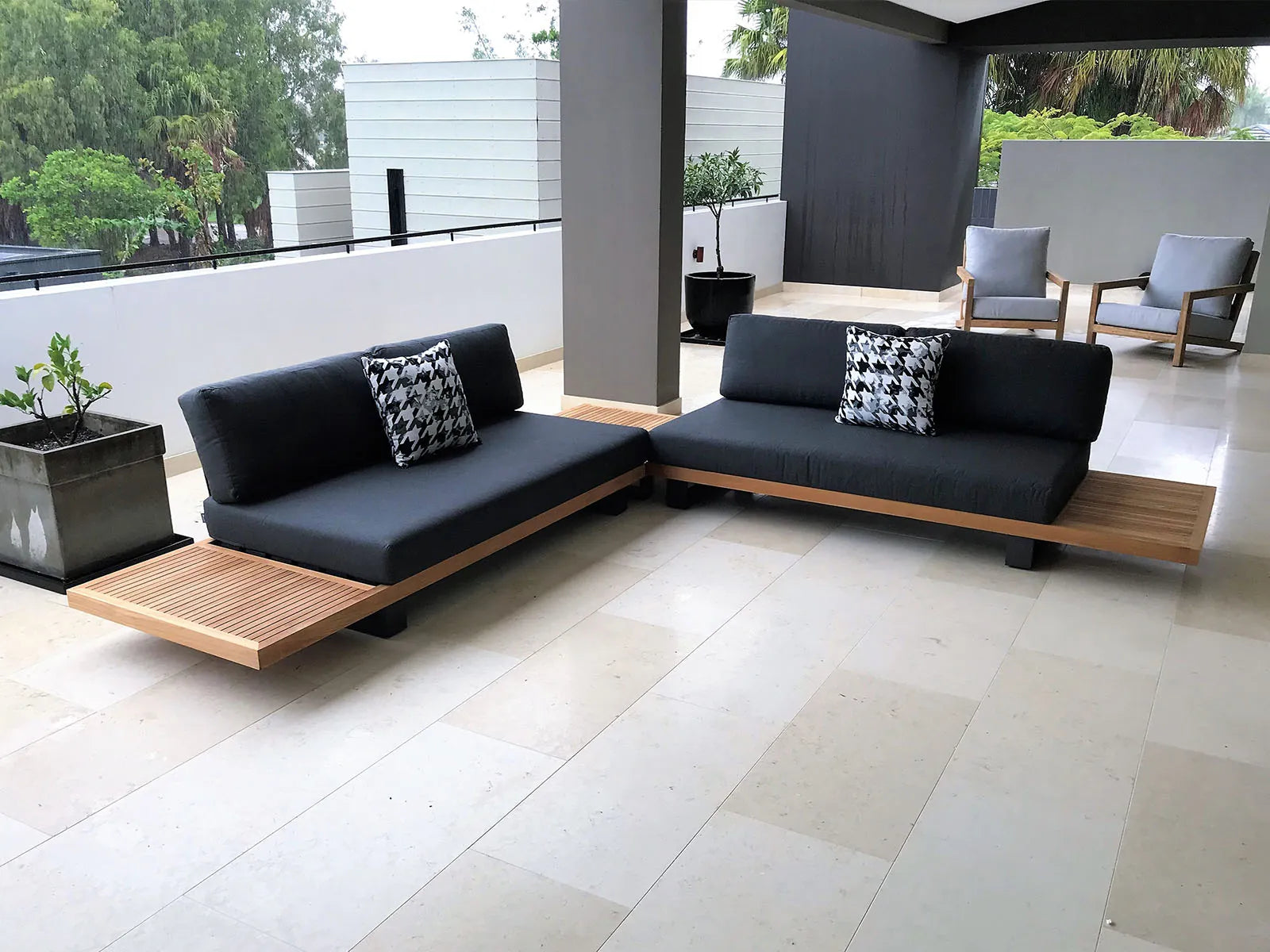 Truro 4 Seater Outdoor Lounge Setting